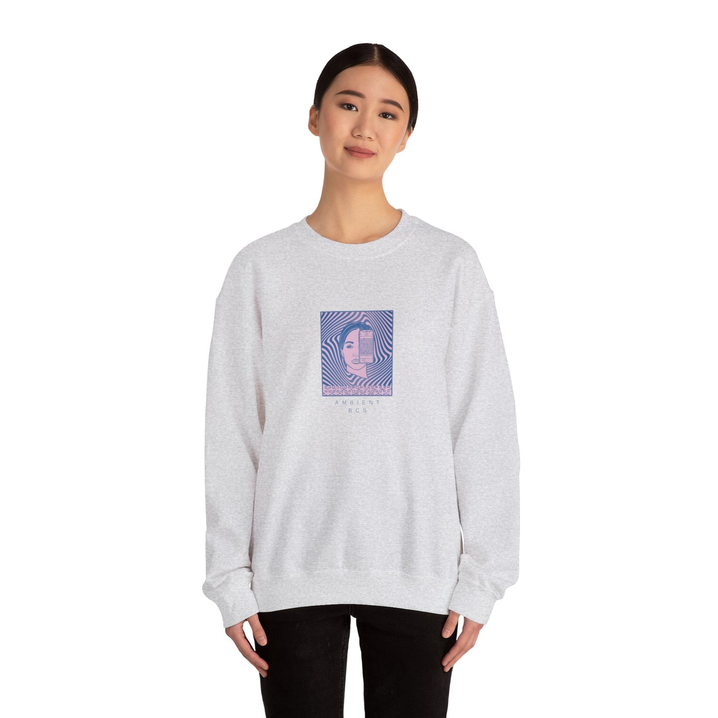 SYSTEM INTERFACE Climbing Pullover | Unisex Heavy Blend Sweatshirt