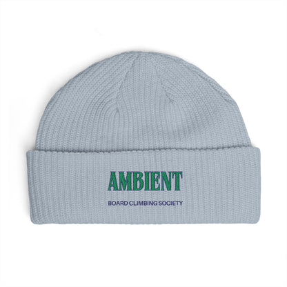 AMBIENT BSC Climbing Beanie — Embroidered Knit Beanie