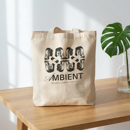 BOARD LOVER AMBIENT BCS Tote Bag — Climbing Gear Canvas Tote