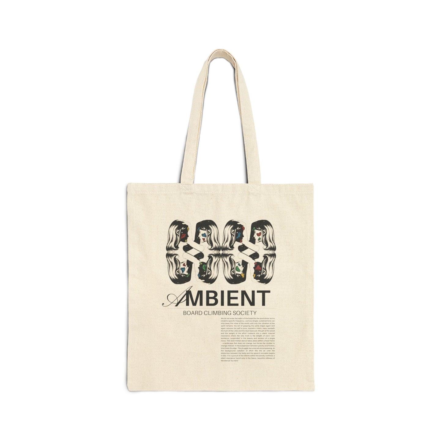 BOARD LOVER AMBIENT BCS Tote Bag — Climbing Gear Canvas Tote