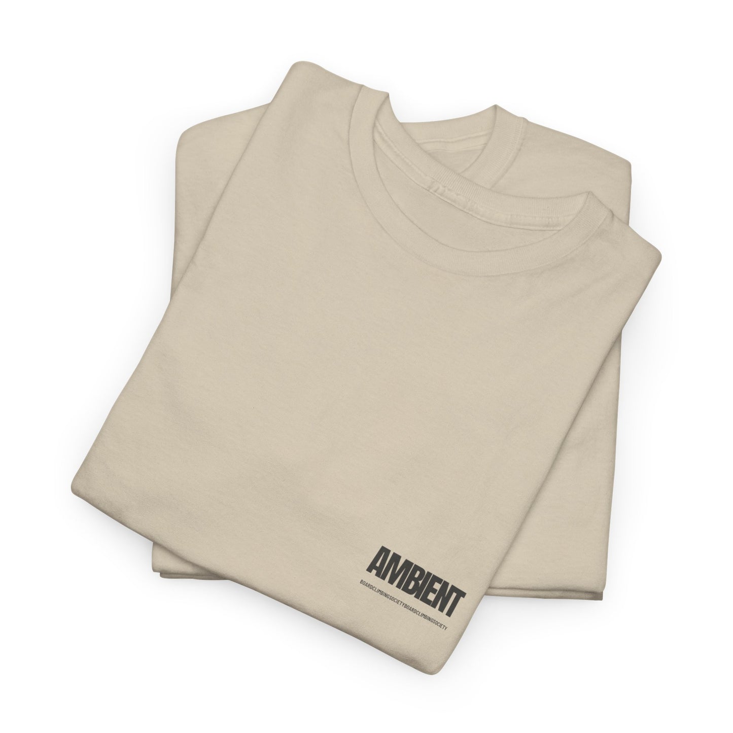AMBIENT NOIR Climbing Tee | Unisex Cotton T-Shirt