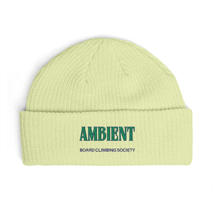 AMBIENT BSC Climbing Beanie — Embroidered Knit Beanie